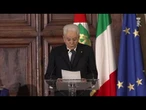 Mattarella: "E' l'ora delle riforme istituzionali della Ue"