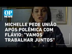 Michelle Bolsonaro pede união após polêmica com Flávio: "Vamos trabalhar juntos" l O POVO NEWS