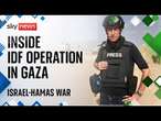 Israel-Hamas war: Sky News visits Philadelphi Corridor with Israeli military