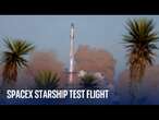 Starship rocket takes off from SpaceX's launch pad