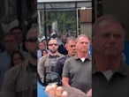 Bolsonaro deixa o hospital e é recebido por apoiadores ao som do Hino Nacional #shorts
