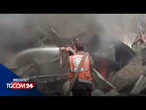 Gaza, raid aereo di Israele sul campo profughi di Deir al-Balah