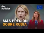 UE: Los 27 estudian imponer más SANCIONES a RUSIA tras los últimos ATAQUES | RTVE