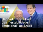 Em discurso em Itajaí, Haddad destacou como Lula trata e respeita as pessoas