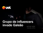 Grupo de influencers invade aeroporto do Galeão para gravar voos; PF investiga