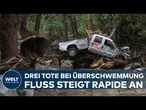 USA: Drei Tote bei Sturzflut in New Mexico – Rettungskräfte evakuieren 85 Menschen!