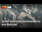 Tensões Irã e EUA: Israel intensifica ofensiva em Beirute durante rodada de negociações
