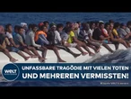 BOOTSUNGLÜCK VOR LAMPEDUSA: Drama auf hoher See - Viele Tote und zahlreiche Vermisste im Mittelmeer!