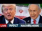 IRAN-KRIEG: Trumps Machtwort wirkt? Israel und Libanon wollen Waffenruhe durchsetzen | LIVE