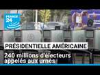 Présidentielle américaine : 240 millions d'électeurs appelés aux urnes • FRANCE 24