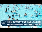 SCHWEIZ: Freibad im Krisenmodus - Gemeinde greift durch! Zutritt für Ausländer eingeschränkt