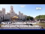 À Madrid, la messe du pape Léon XIV a rassemblé plus d'1,2 million de personnes