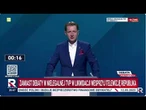 Bartoszewicz zabrał flagę ze stołu Stanowskiego! ZOBACZ!