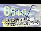 【日経ヴェリタス マーケット一目瞭然】「５月に売れ」返上　7月前に株7万円ペース