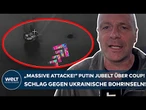 UKRAINE-KRIEG: Putin jubelt über Russen-Coup! "Massive Attacke!" Schlag gegen Bohrinsel!