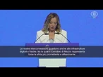 Meloni ad Astana: "Unire gli forzi contro il terrorismo e i trafficanti di droga"