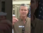 Hegseth: Strikes are NOT meant to restart war #shorts #us #news #petehegseth