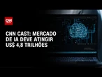 CNN Cast: Mercado de IA deve atingir US$ 4,8 trilhões | CNN BRASIL