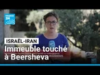 Immeuble touché à Beersheva : "l'interception israélienne n'a pas fonctionné" • FRANCE 24