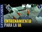 Trabajadores indios entrenan a los robots del futuro para que hagan las tareas del hogar