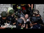 Five killed as Russia strikes residential building in Kharkiv before peace talks
