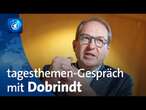 Dobrindt im Gespräch mit den tagesthemen