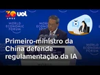 China diz que mundo pode 'perder o controle' sobre a IA e defende regulamentação das tecnologias