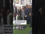 David Beckham receives star on Hollywood Walk of Fame