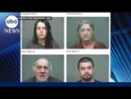 Suspects in court today after 16 kids found living in deplorable conditions