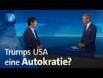„Gewaltenteilung wird ausgeschaltet“ - USA-Experte Thomas Zimmer über Trump | tagesthemen interview