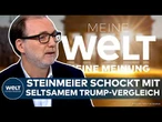 USA: Steinmeier schockt mit seltsamem Trump-Vergleich! "Schlächter Putin" lacht sich ins Fäustchen