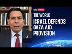 Israeli ambassador denies there is starvation in Gaza