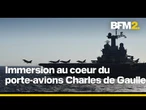Immersion au cœur du porte-avions Charles de Gaulle : la reporter Clémence Dibout raconte sa mission