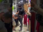 Moment a furious female shopper exposes a creep