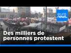 Manifestations à Buenos Aires contre les lois Milei