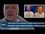 UKRAINE-KRIEG: Krasser Urin-Spruch macht sprachlos! "Der Mann solle einfach seinen Mund halten!"