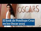 Penélope Cruz en los Oscar 2025: radiante novia contemporánea con un vestido de Chanel