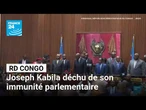 RD Congo : l’ex-président Kabila déchu de son immunité parlementaire • FRANCE 24