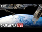 LIVE: NASA astronauts Chris Williams and Jessica Meir exit the ISS