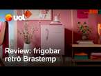 Frigobar retrô cor-de-rosa da Brastemp: review, o que achamos e vale a pena?