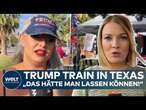 WAHLEN IN USA: Kampf ums Weiße Haus! Trump Train in Texas! Das sagen die Fans vom Ex-US-Präsidenten