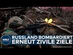 UKRAINE-KRIEG: Mehrere Tote – Russland beschießt erneut zivile Ziele und prescht in Donezk vor