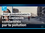 Après les bombardements, la pollution condamne des générations entières de Gazaouis