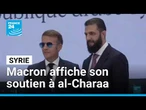 Syrie : Macron affiche son soutien au nouveau pouvoir, après deux attentats à Damas • FRANCE 24