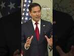 Secretary of State Marco Rubio says Ukraine has accepted a ceasefire deal