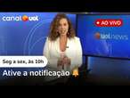 UOL News 1ª edição: últimas notícias ao vivo (12/03/2025)