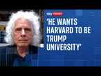 Steven Pinker says Trump is 'clearly breaking the law' over foreign student ban