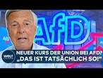 AFD: Neuer Kurs der Union? Brisante Lage! Bosbach äußert sich zur Zusammenarbeit