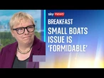 Small boats issue 'can't be fixed immediately', warns minister