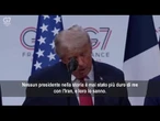 Trump su accordo con Iran: Se non lo rispettano bombardiamo di nuovo